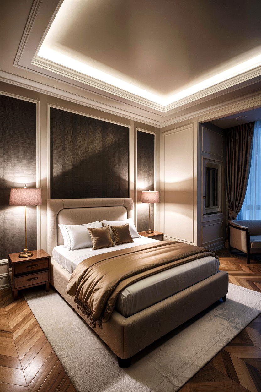 Cove Lighting - 30 bedroom dimmer lights ideas