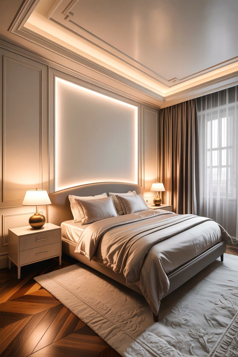 Cove Lighting - 30 bedroom ceiling designs