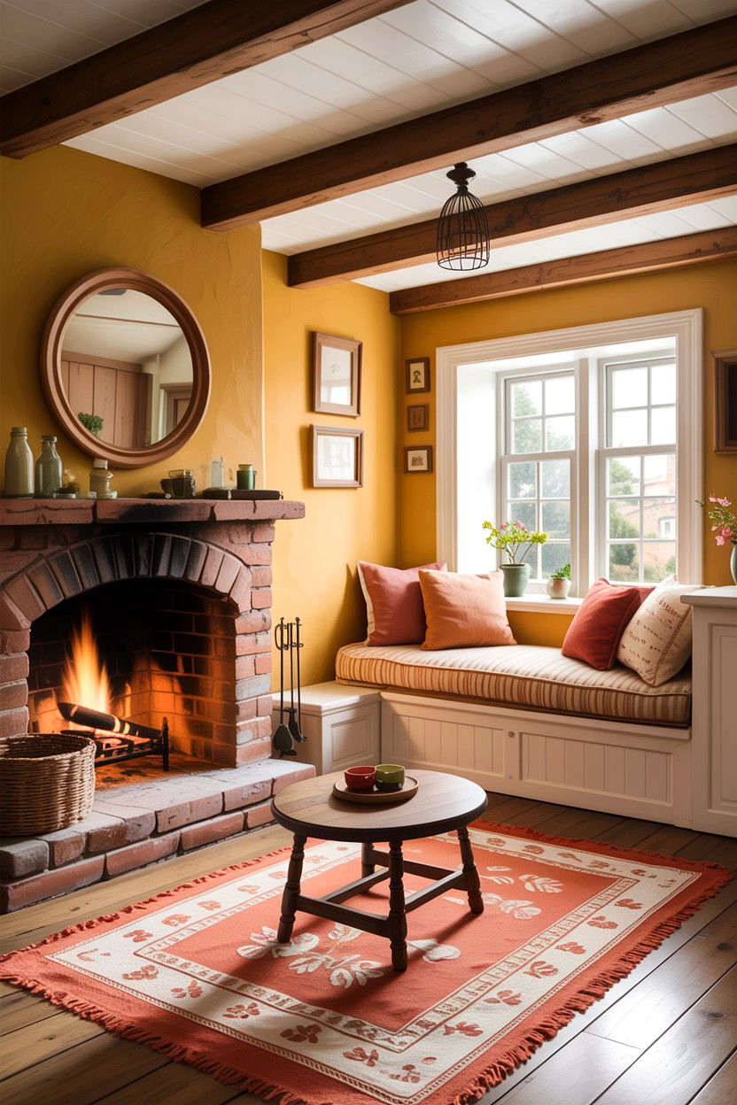 Cozy Cottage Living Room - 30 country house living room ideas