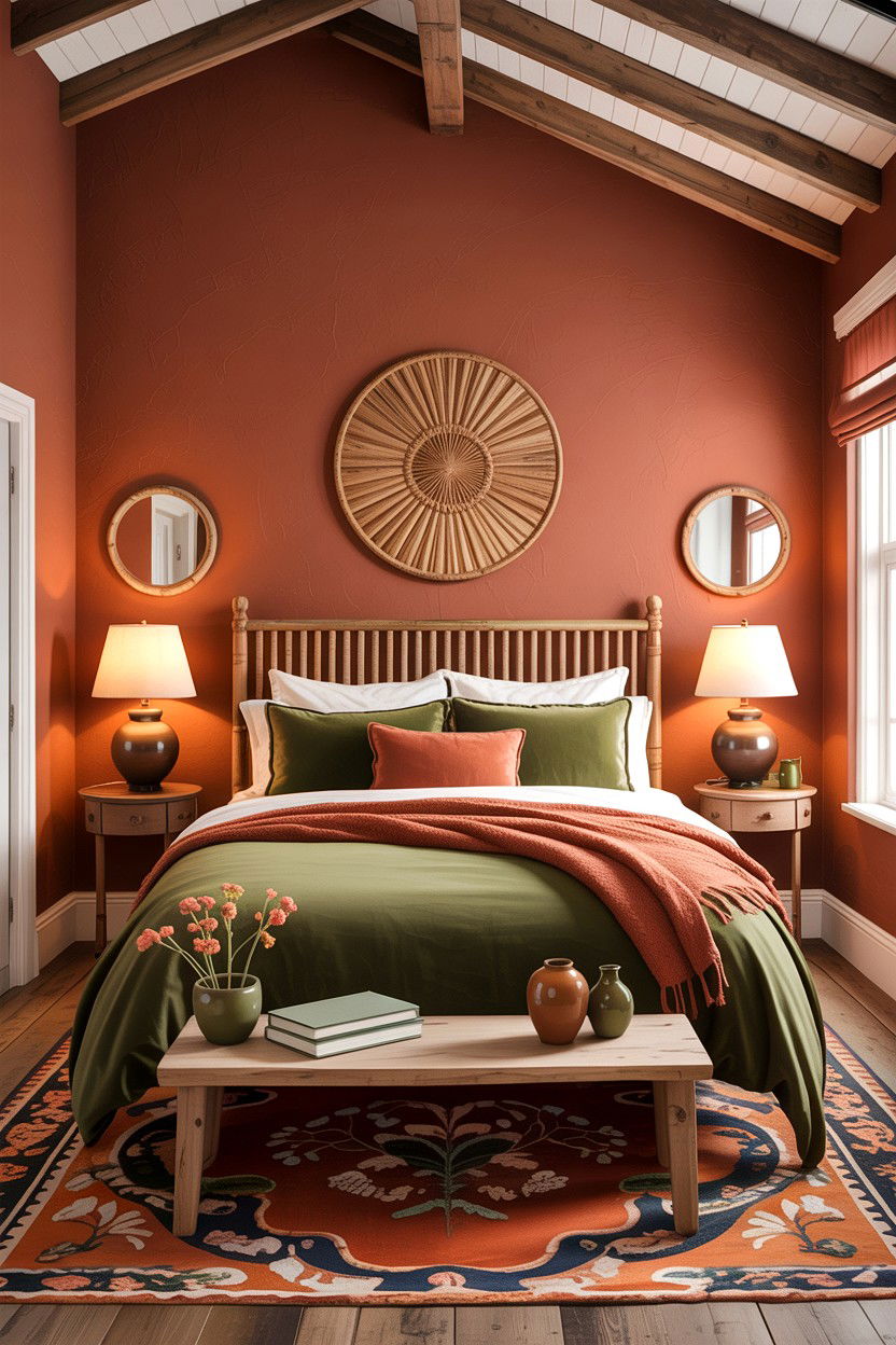 Cozy Earthy Bedroom - 30 condo bedroom ideas