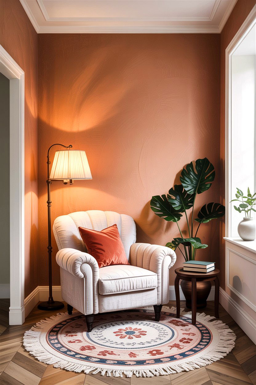 Cozy Reading Nook Wall - 30 bedroom pony wall ideas