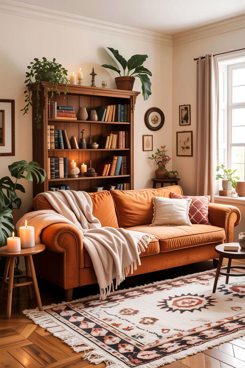 Cozy bohemian living room - 30 bohemian living room ideas