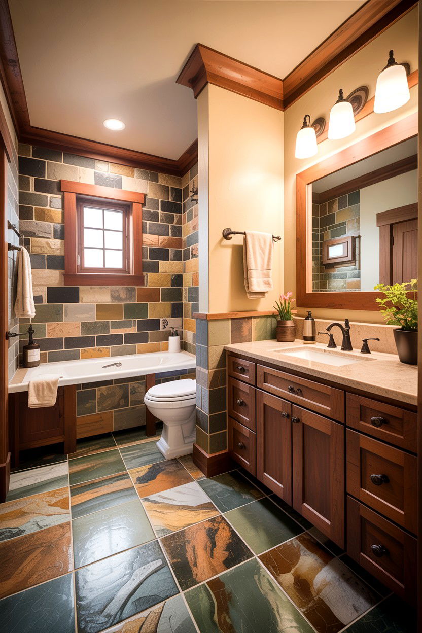 30 Classic Craftsman Bathroom Ideas for Your Home