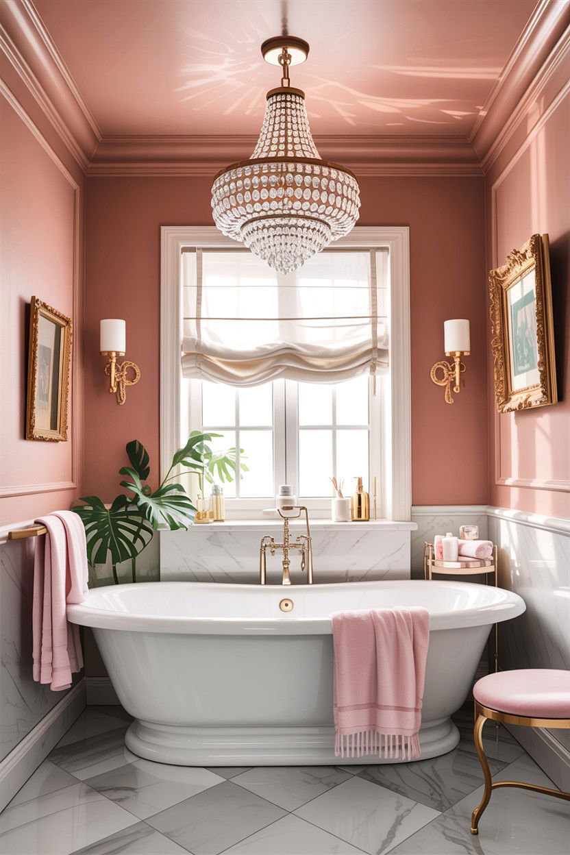 30 Hollywood Regency Bathroom Ideas for a Glamorous Look