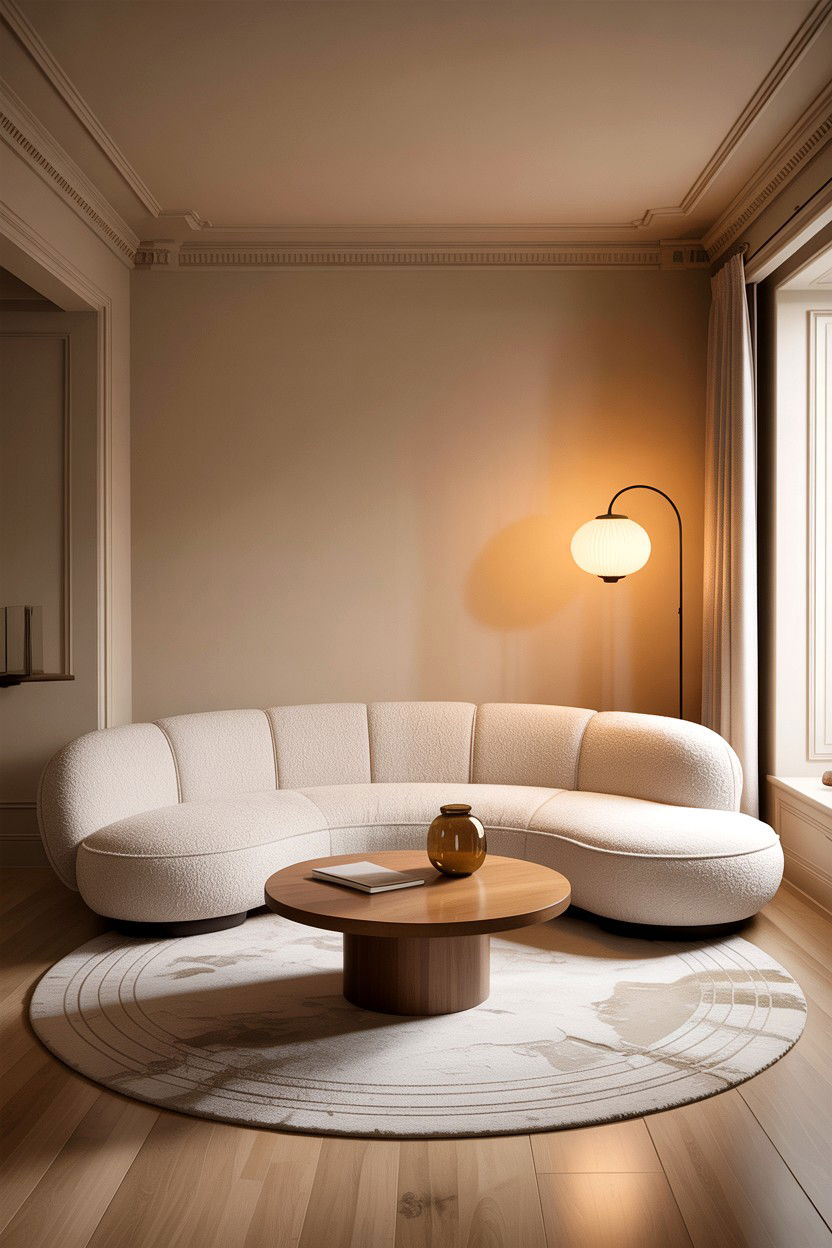 Curved Furniture Living Room - 30 high end living room ideas