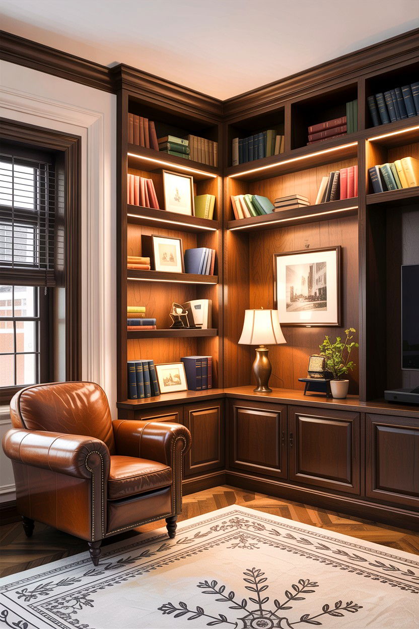 Custom Built In Bookshelf Living Room - 30 high end living room ideas