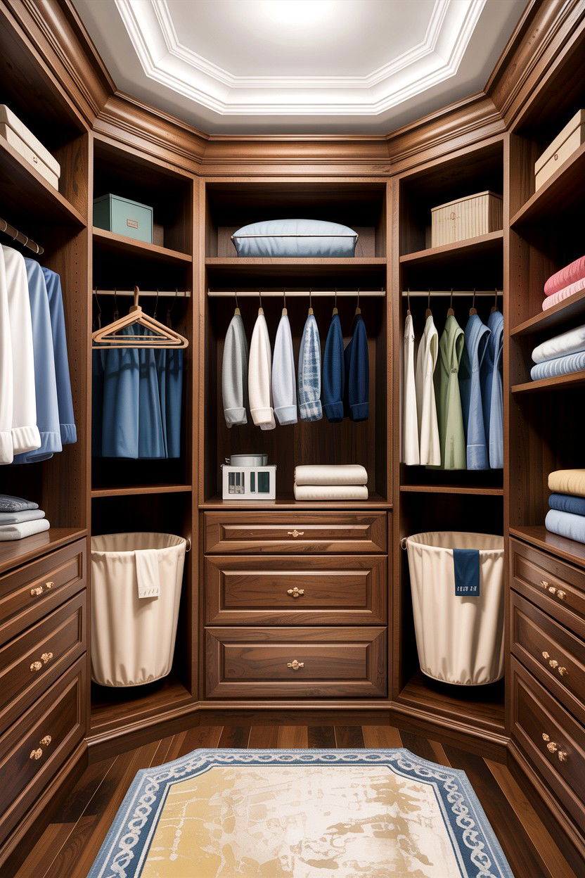 Custom wood closet - 30 bedroom closet systems