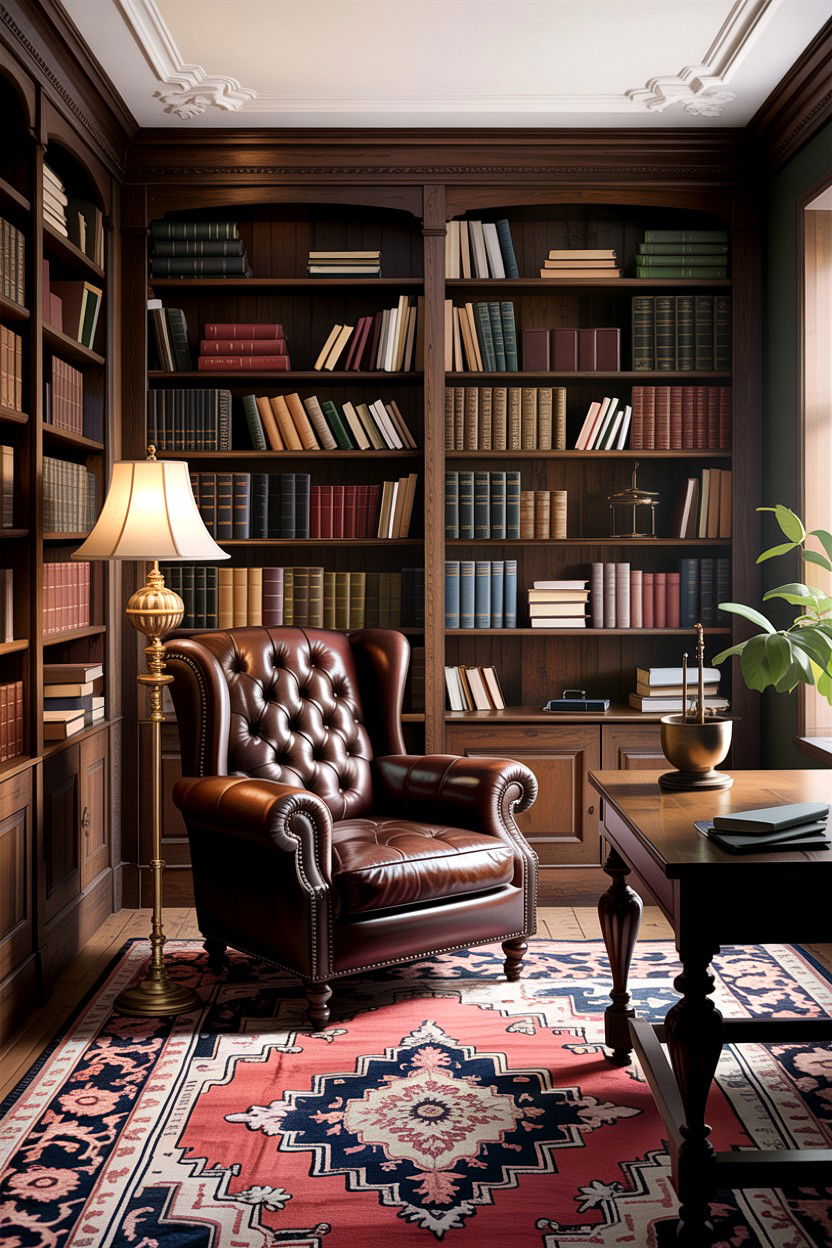 Dark Academia Living Room - 30 gothic living room ideas