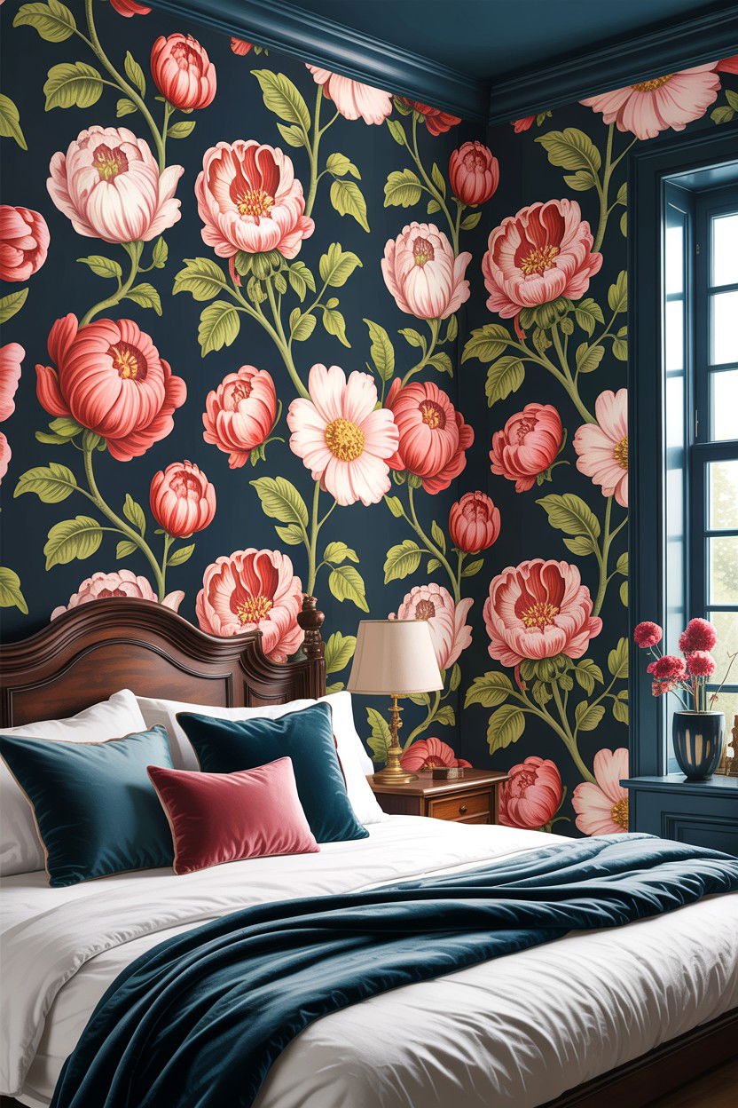 30 Dramatic Bedroom Ideas for a Bold and Moody Statement