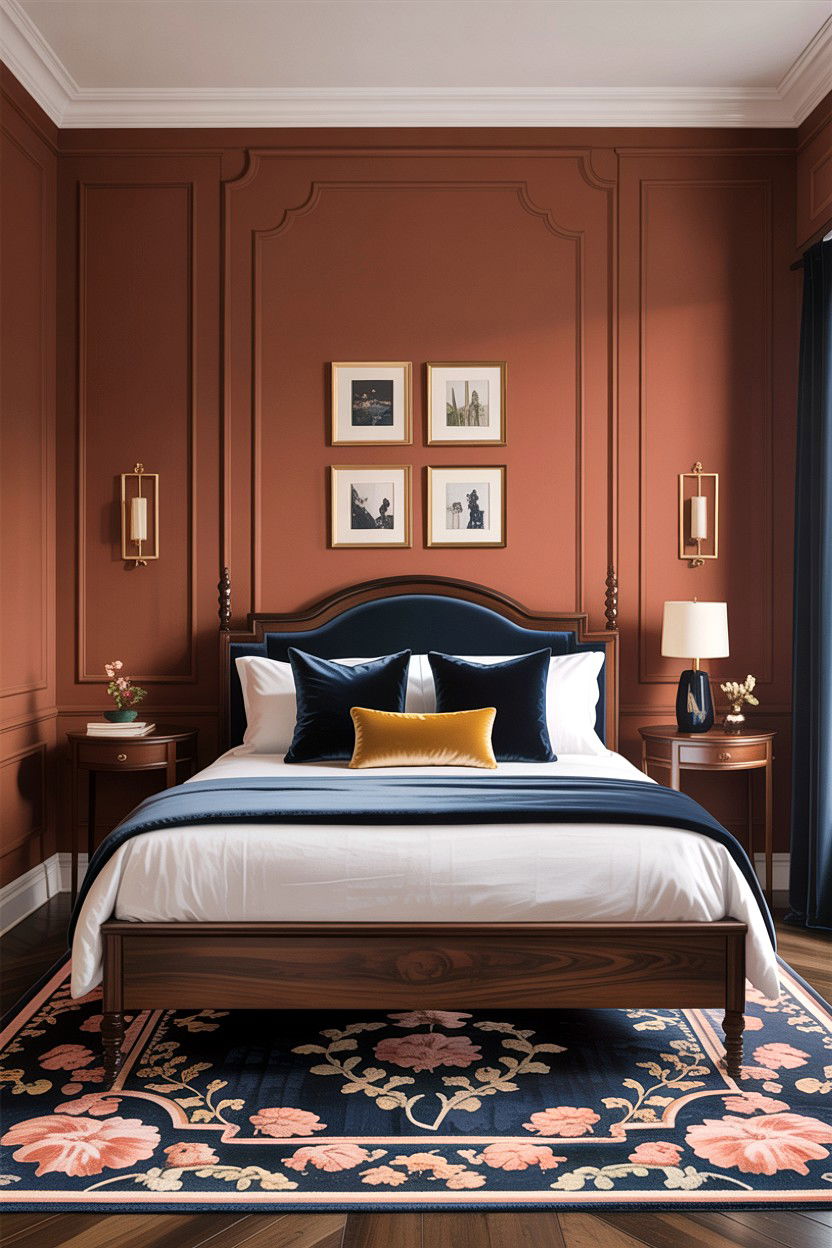 Dark Terracotta Bedroom Paint - 30 bedroom terracotta walls