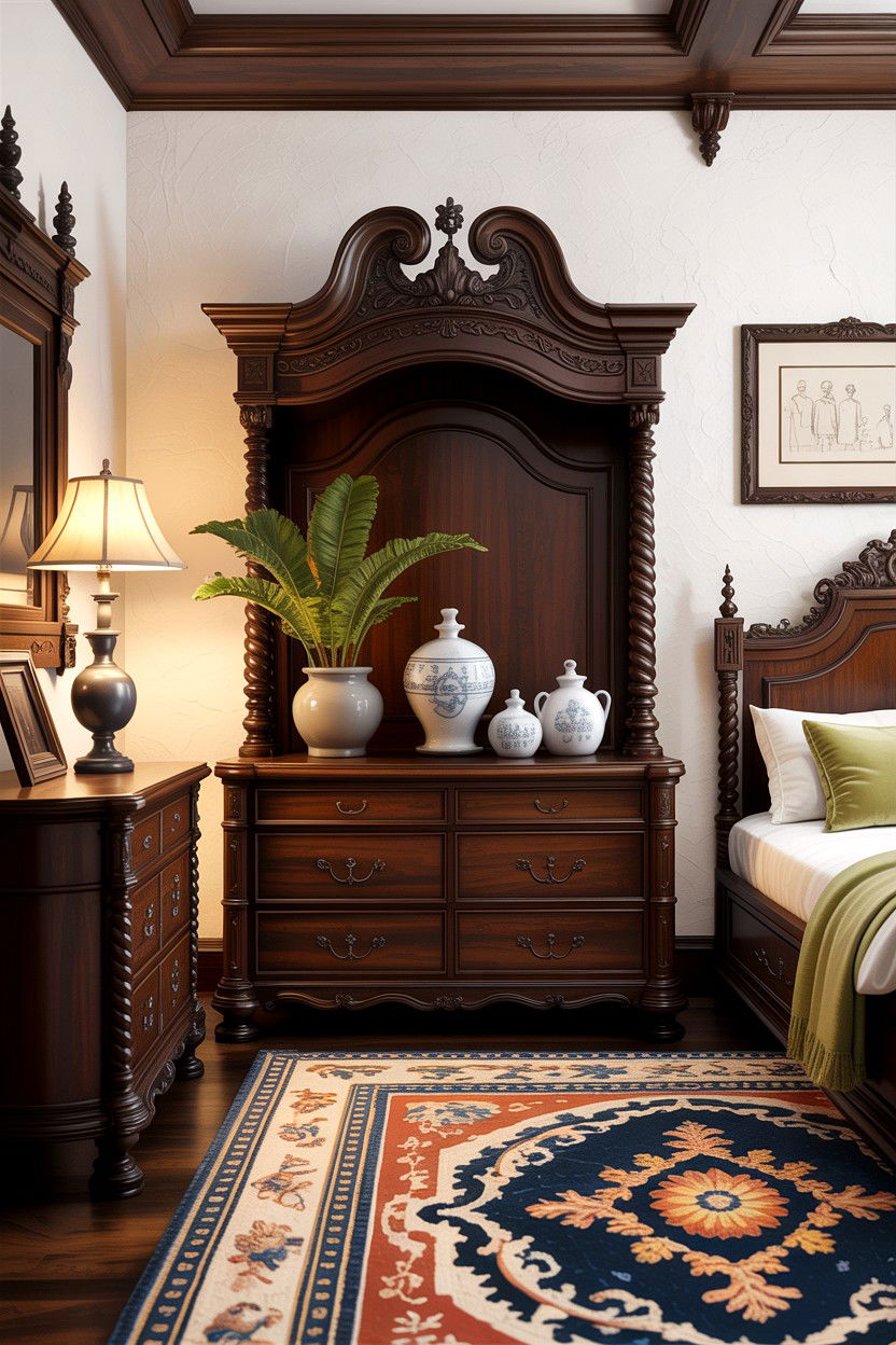 Dark Wood Spanish Furniture - 30 Spanish bedroom ideas