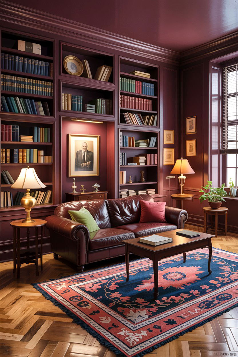 Dark academia living room - 30 apartment living room ideas