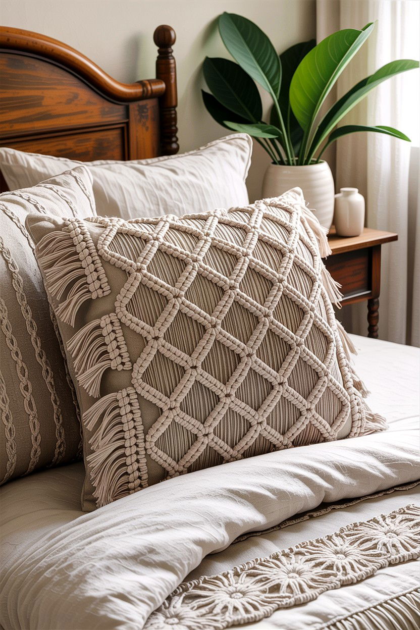 Decorative Pillow - 30 bedroom decorative objects