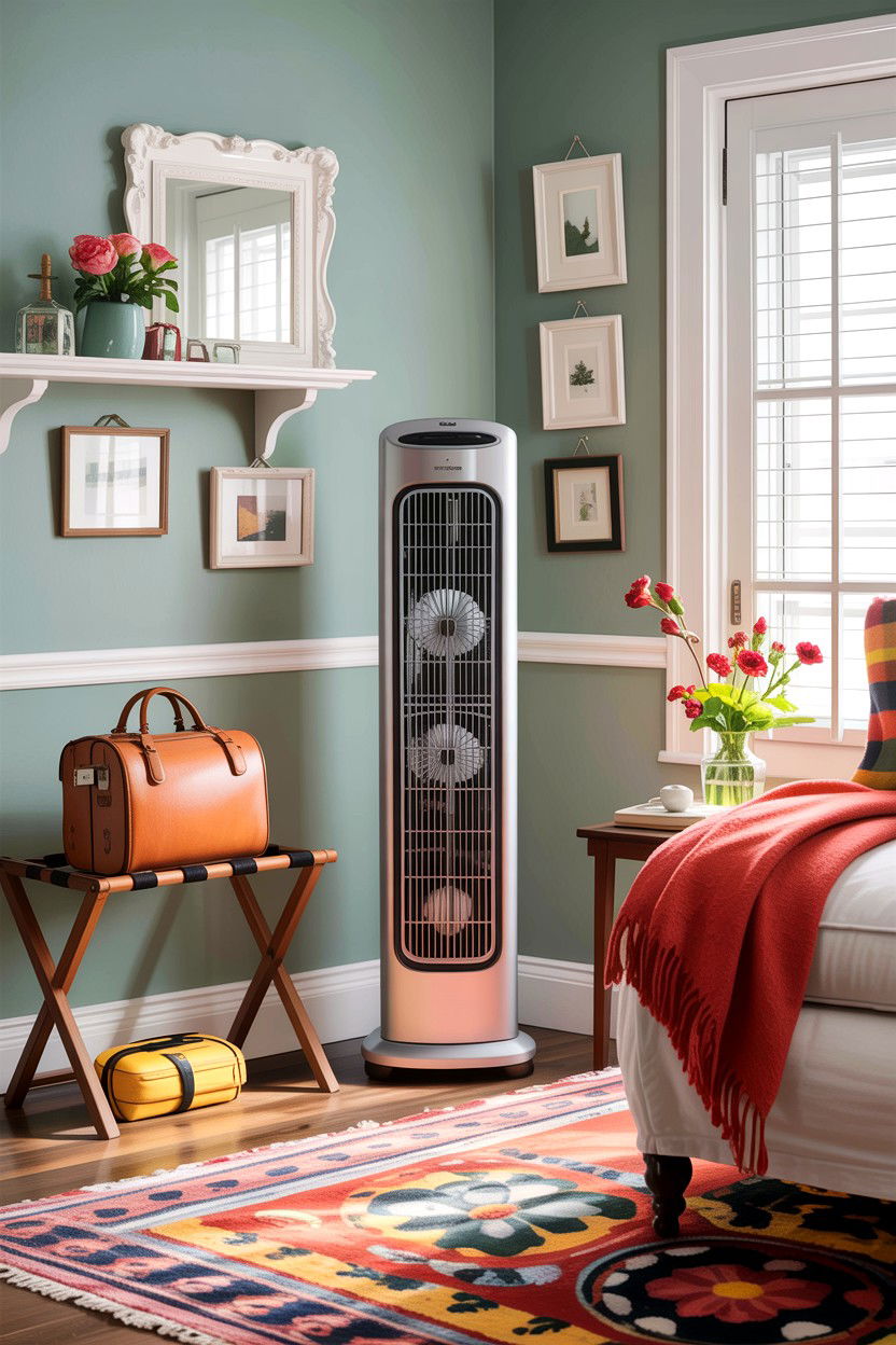 Decorative Tower Fan For Guest Room - 30 bedroom tower fans