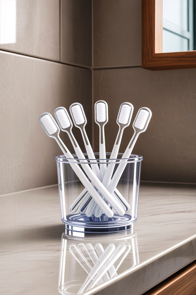 Dental Floss Picks - 30 guest bathroom essentials