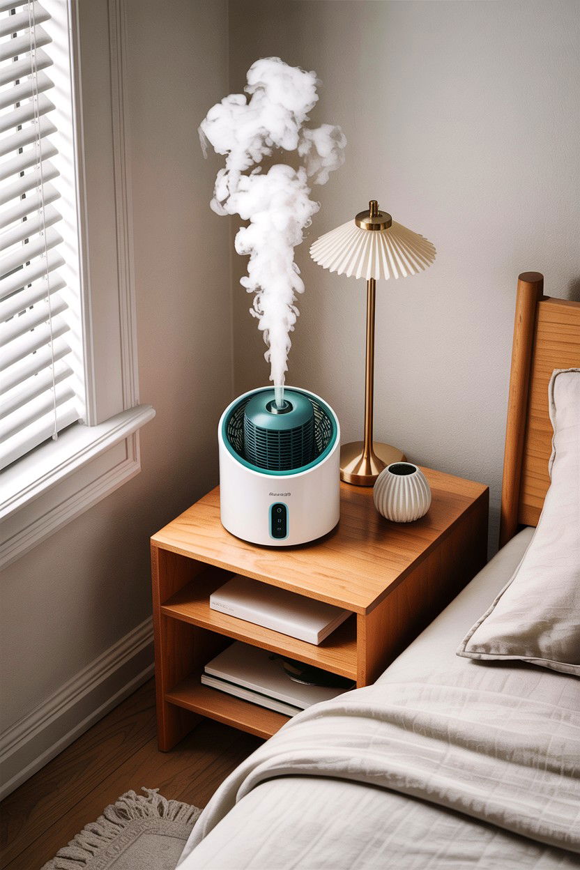 Desktop Personal Humidifier - 30 bedroom humidifiers