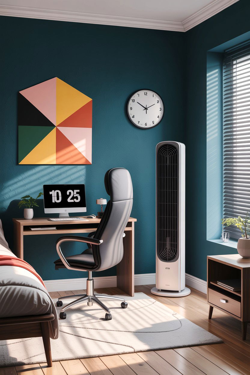 Digital Tower Fan - 30 bedroom tower fans