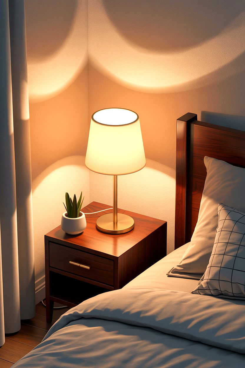 Dimmable Bedside Lamp - 30 bedroom bedside lamps