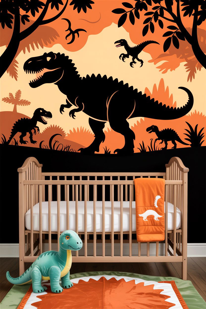 Dino nursery decor - 30 kids bedroom ideas