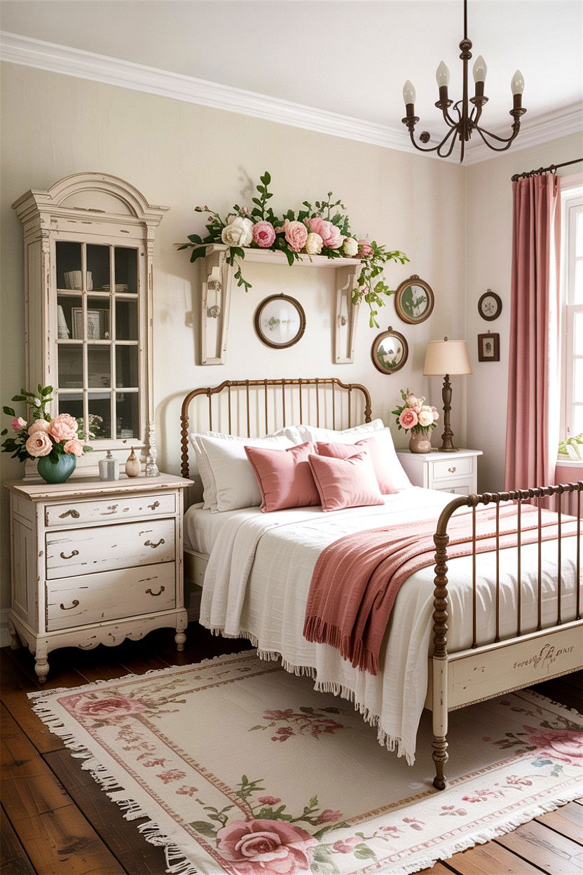 Distressed Furniture Bedroom - 30 country house bedroom ideas