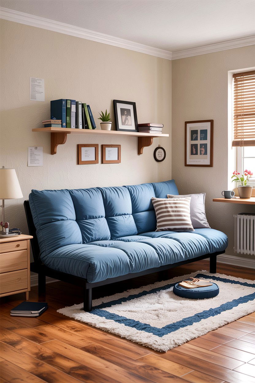 Dorm Room Futon - 30 bedroom futon ideas