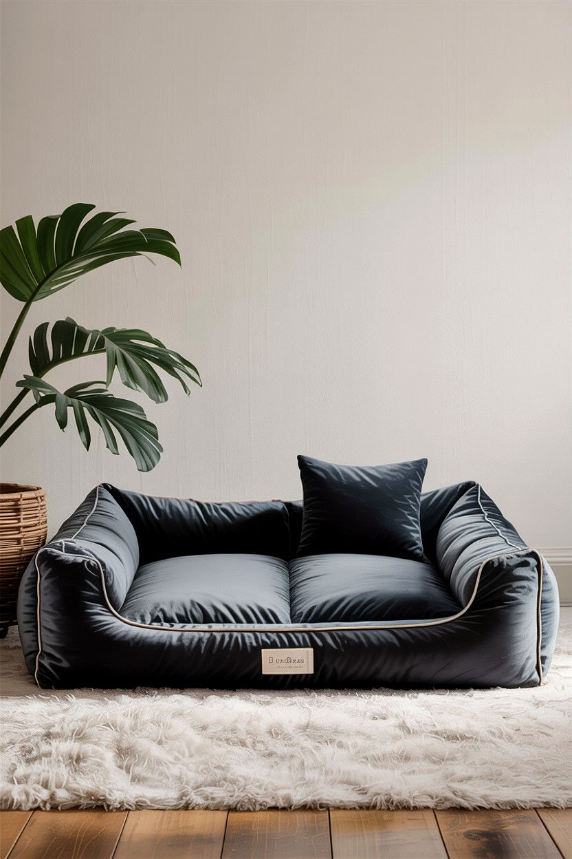 Double Dog Bed - 30 dog bed living room ideas