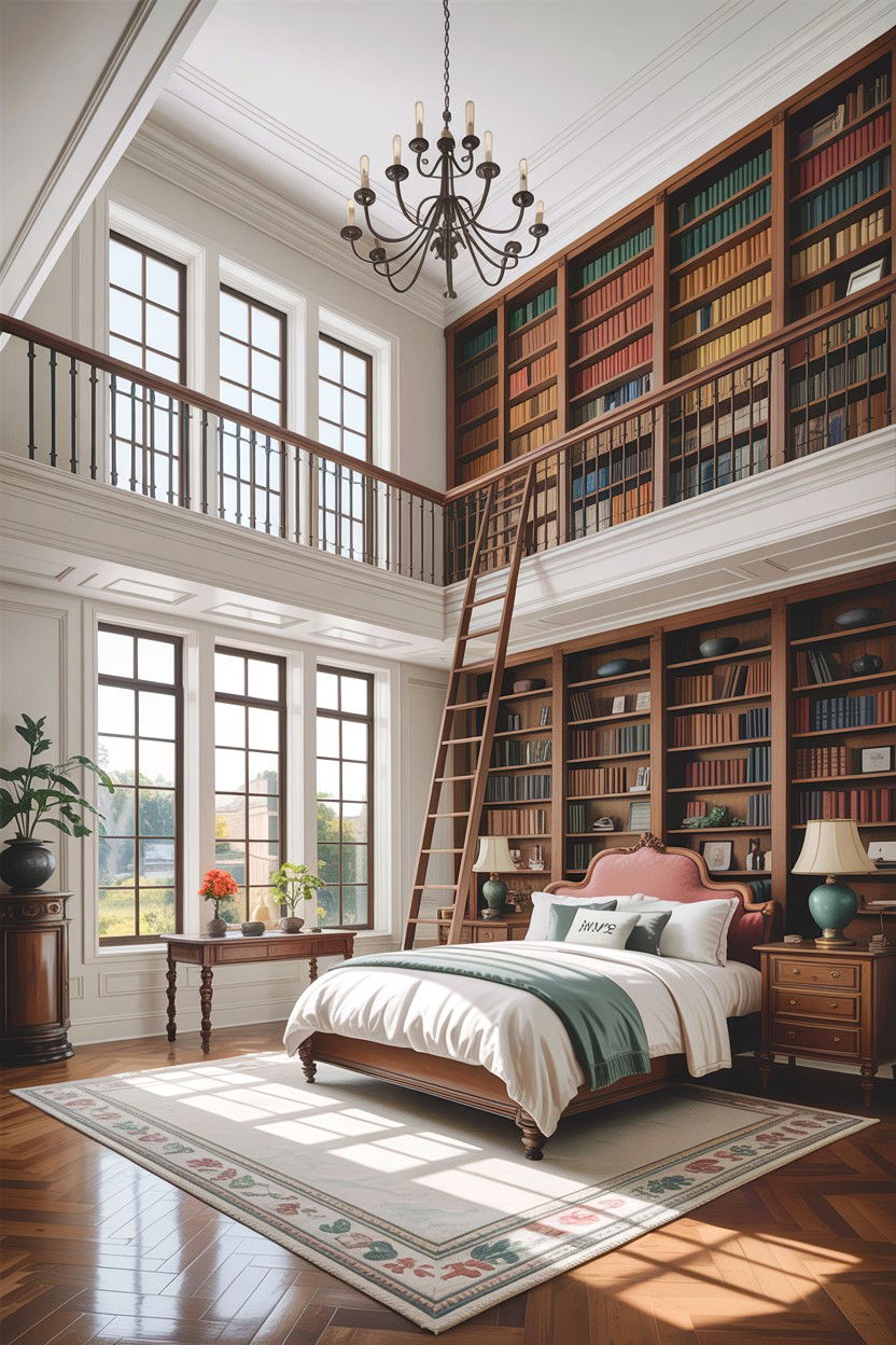 Double Height Bedroom - 30 architect bedroom ideas