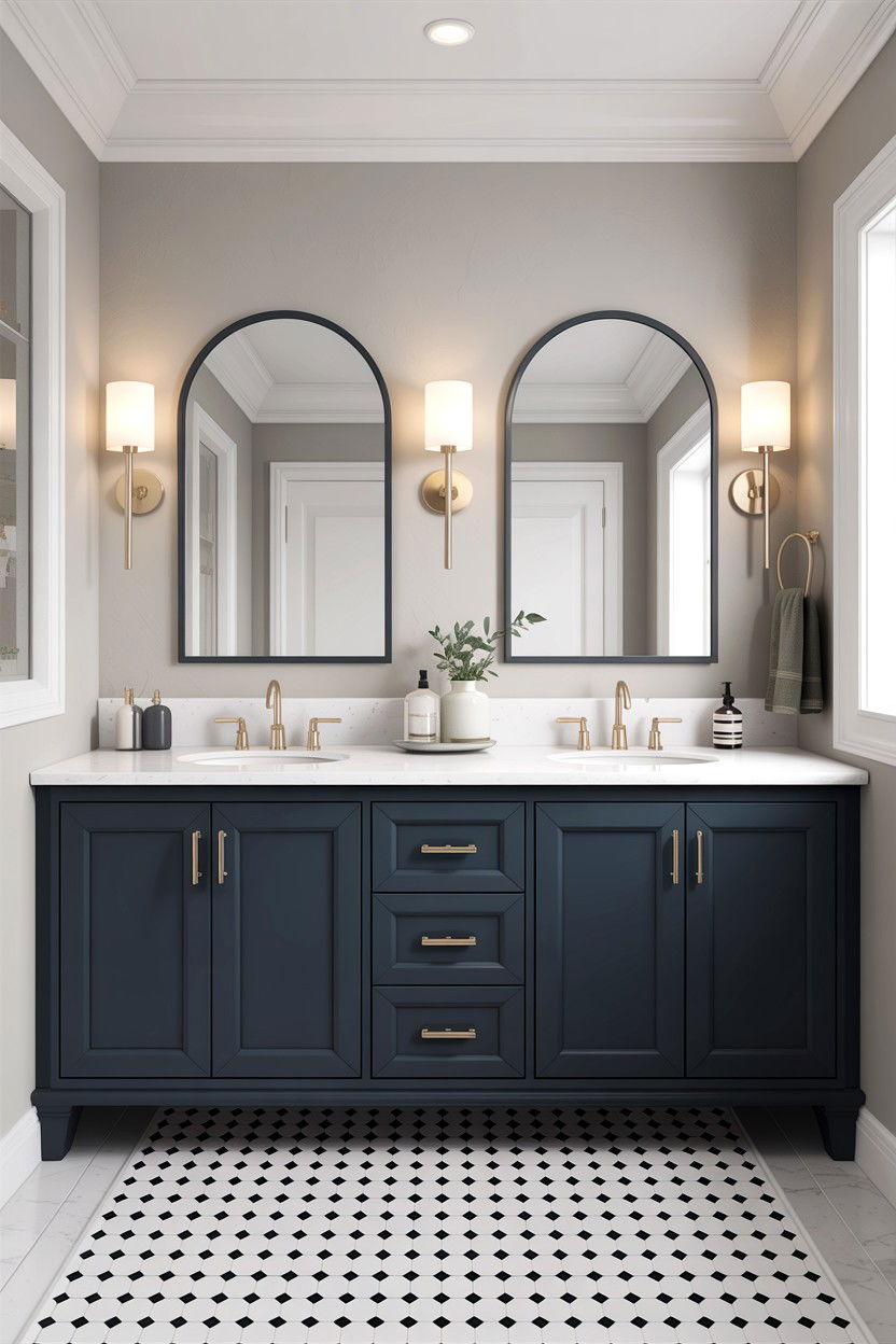 Double sink vanity - 30 Home Depot bathroom ideas