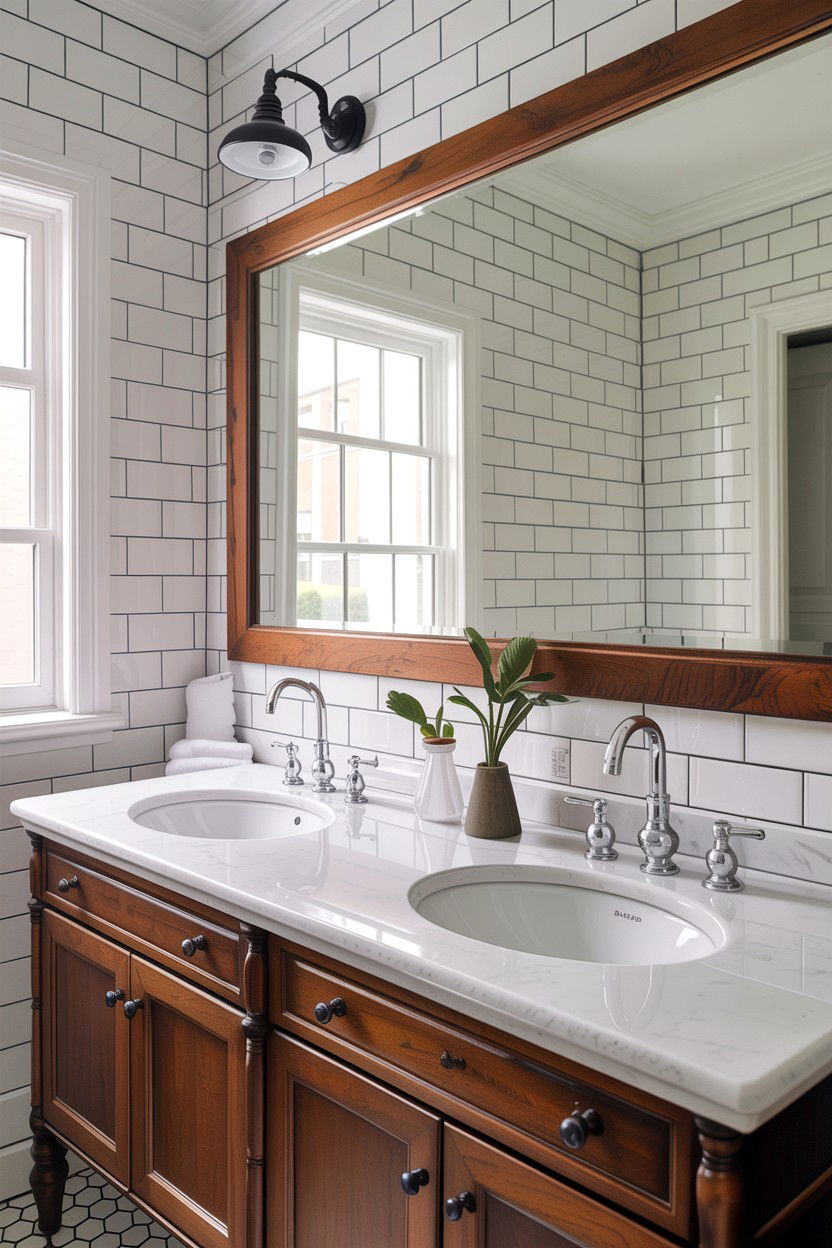 Double vanity faucets - 30 Hansgrohe bathroom ideas