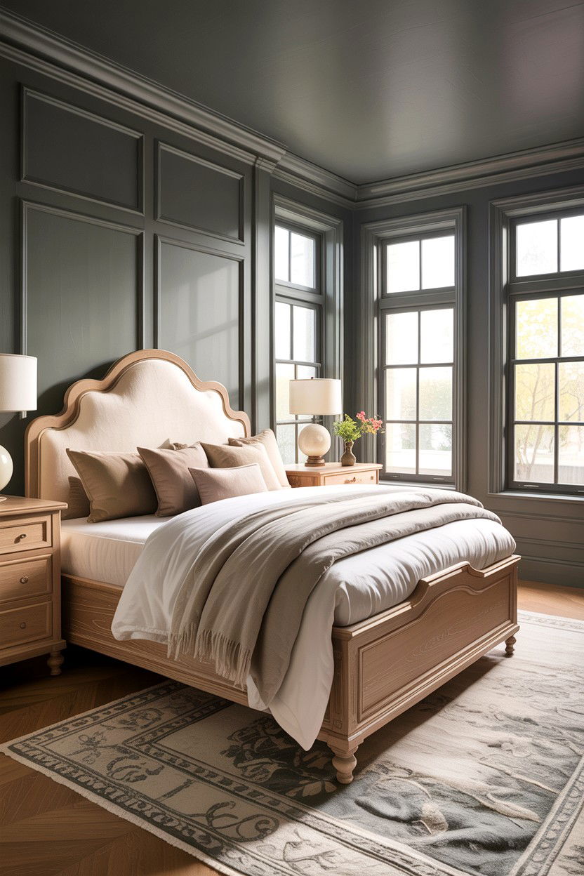 Dove Gray Bedroom Paint - 30 traditional gray bedroom ideas