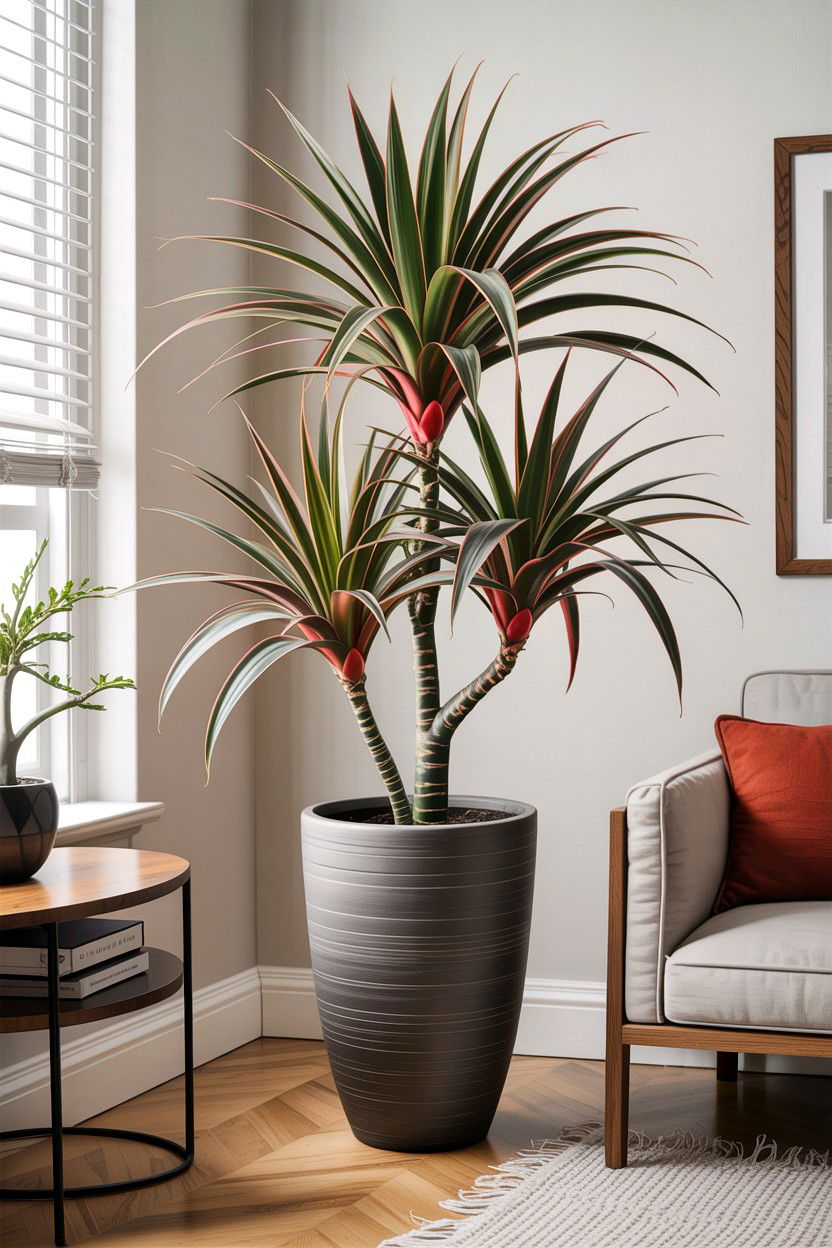 Dracaena Marginata - 30 living room air purifying plants