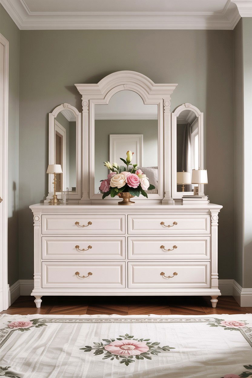 30 Chic Bedroom White Dressers for a Clean Aesthetic