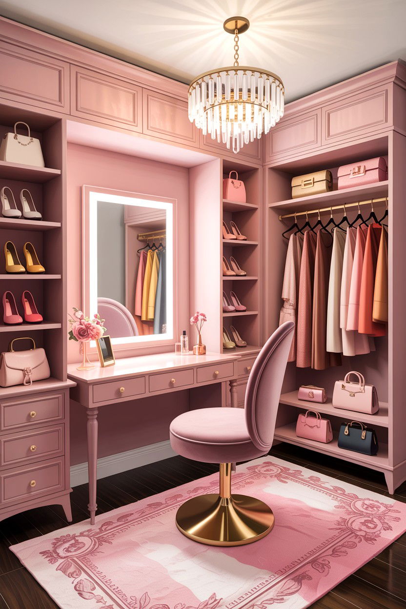 Dressing Room Setup - 30 bedroom conversion ideas