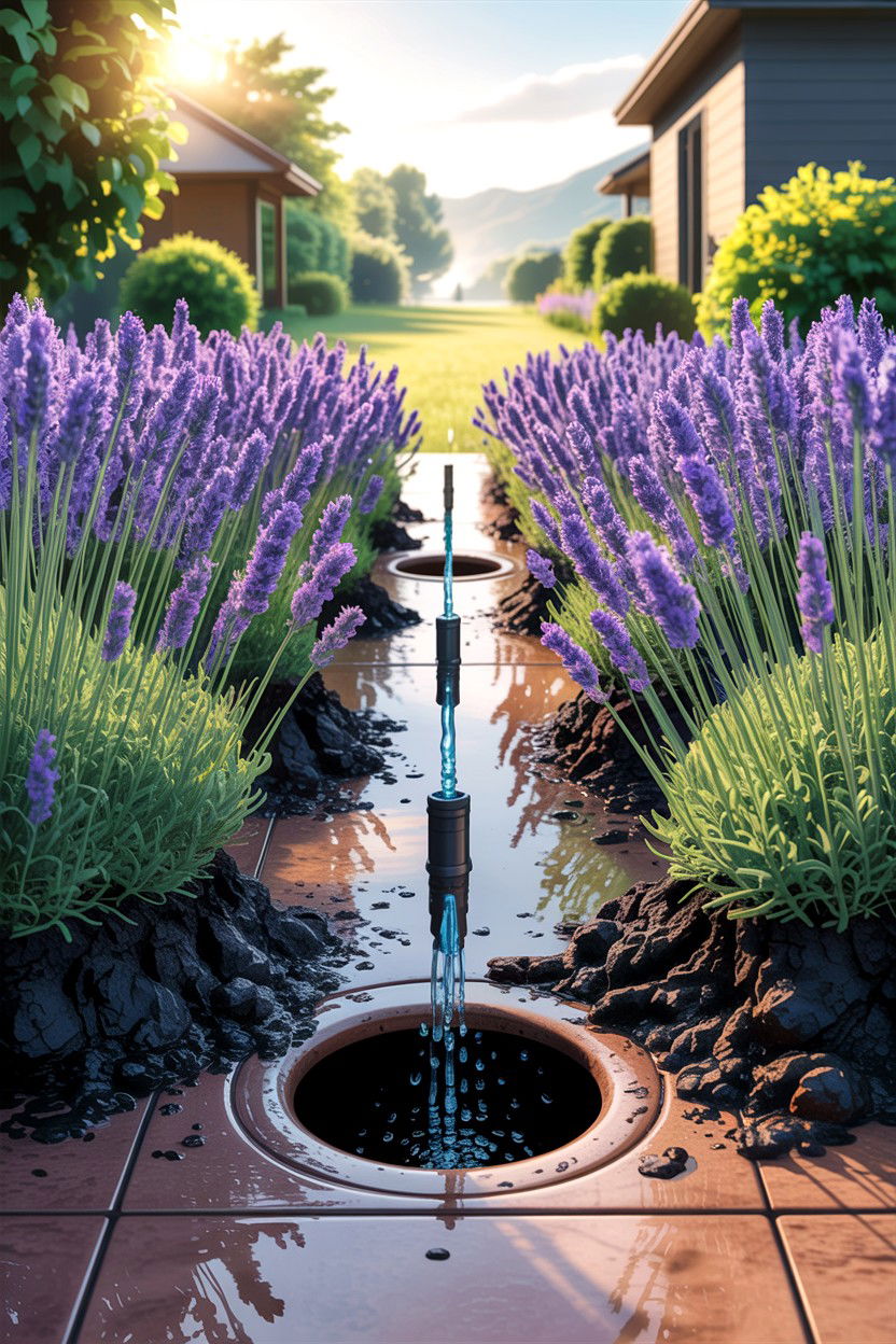 Drip irrigation from bathroom - 30 greywater bathroom ideas