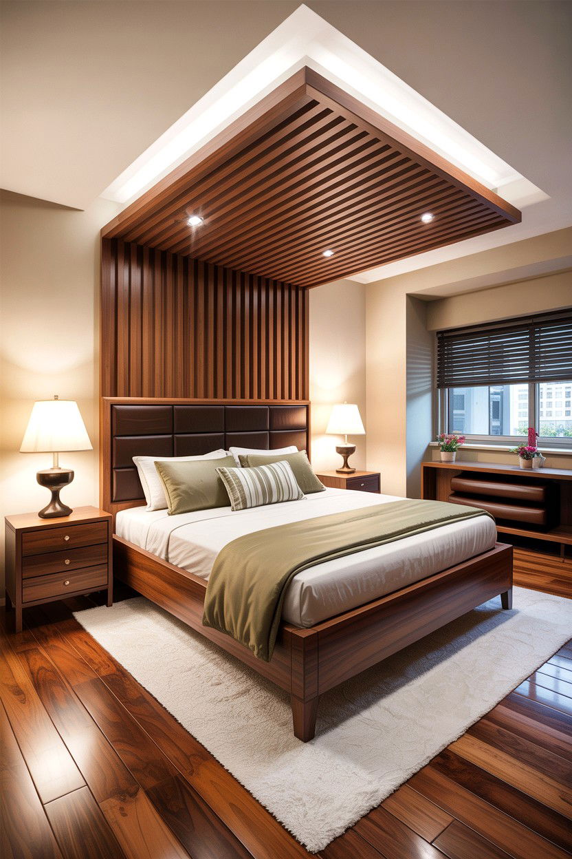 Drop Ceiling - 30 bedroom ceiling designs
