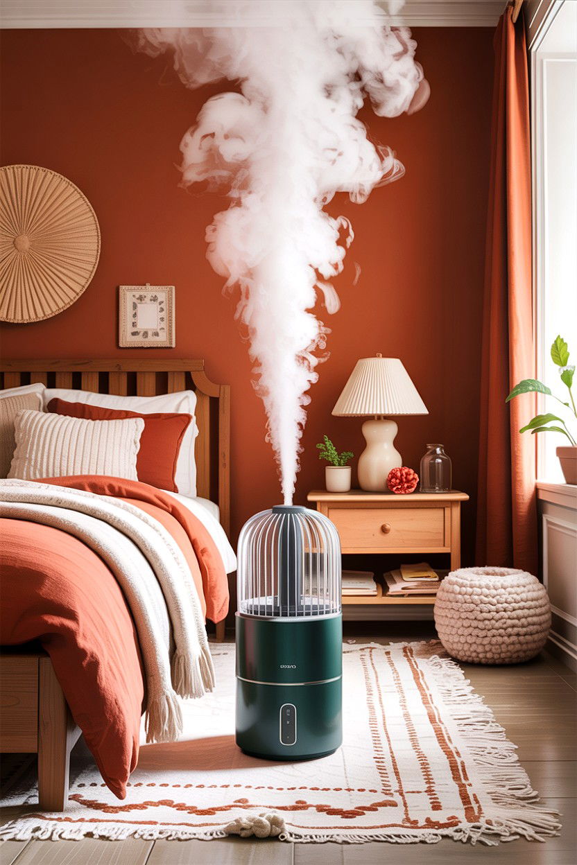 Dual Mist Humidifier - 30 bedroom humidifiers