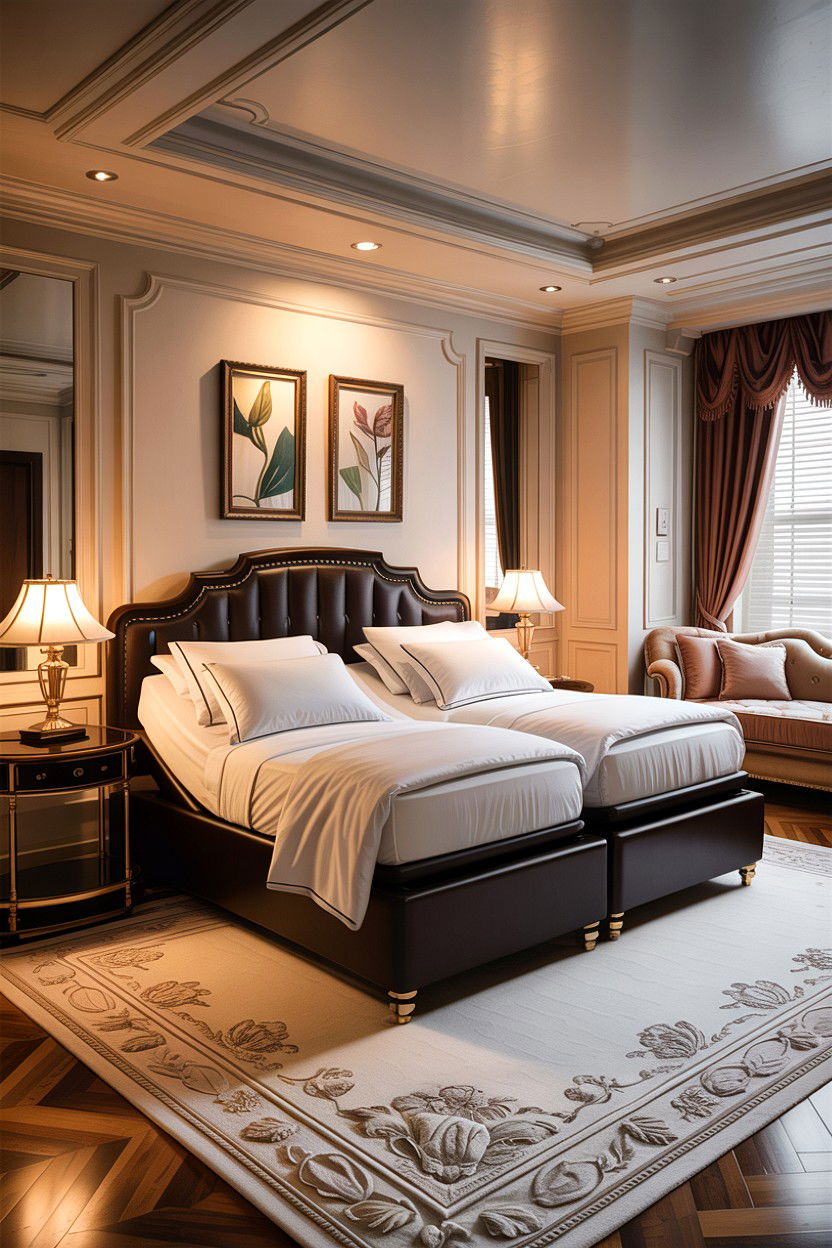 Dual Zone Adjustable Bed - 30 bedroom adjustable beds