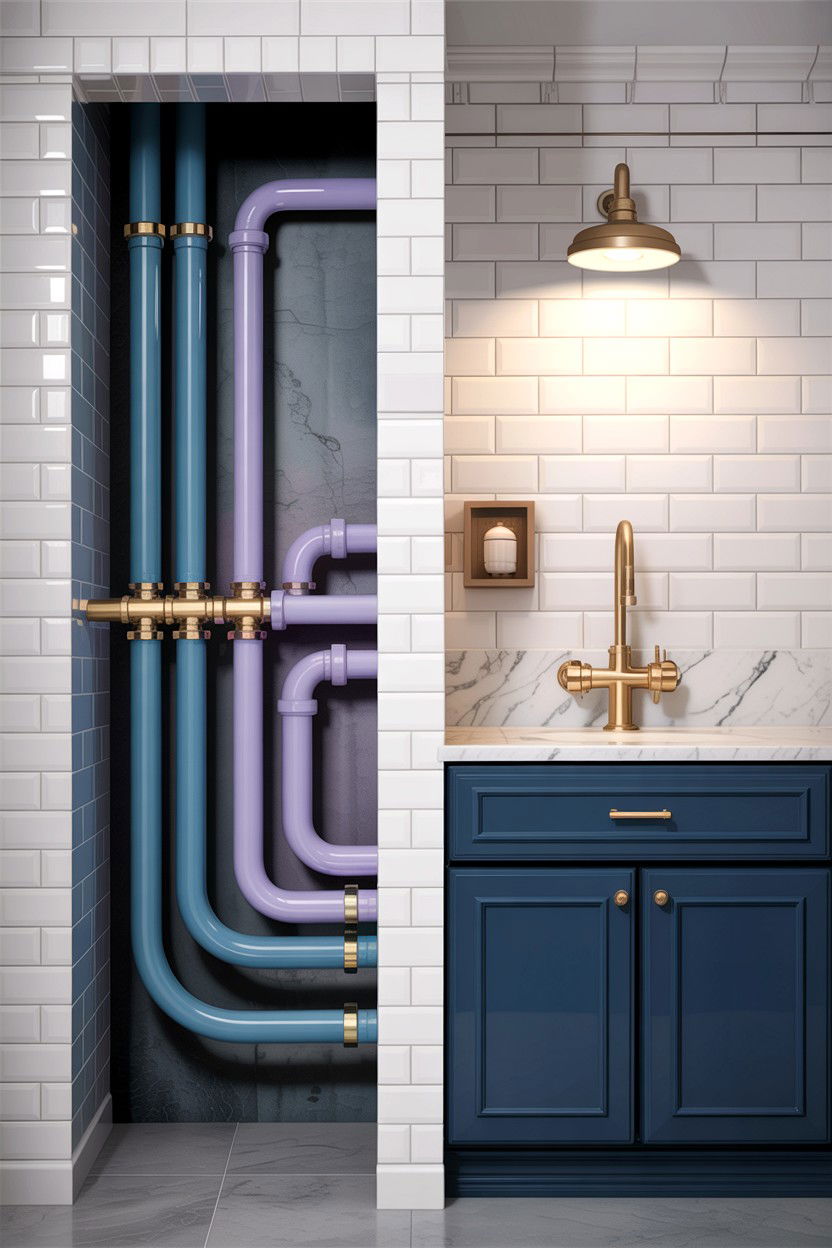 Dual plumbing for greywater - 30 greywater bathroom ideas