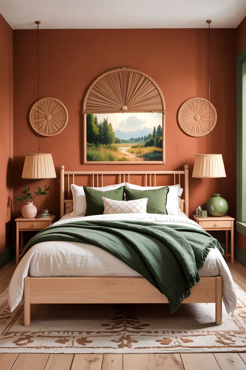 Earth Tone Bedroom - 30 easy bedroom ideas