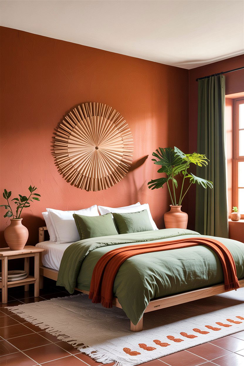 Earth Tone Bedroom - 30 cozy bedroom ideas