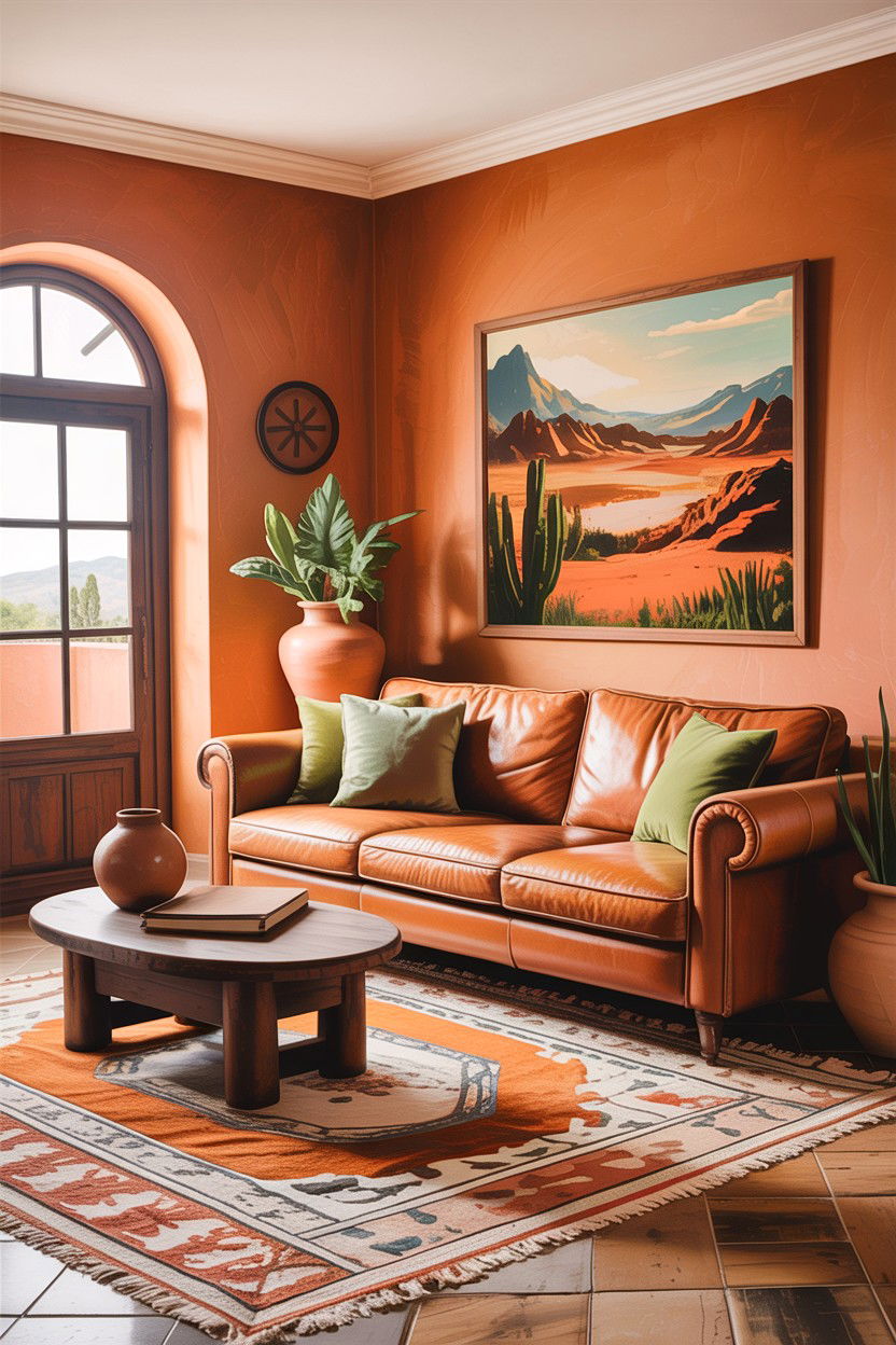 Earth Tone Living Room - 30 California casual living room ideas