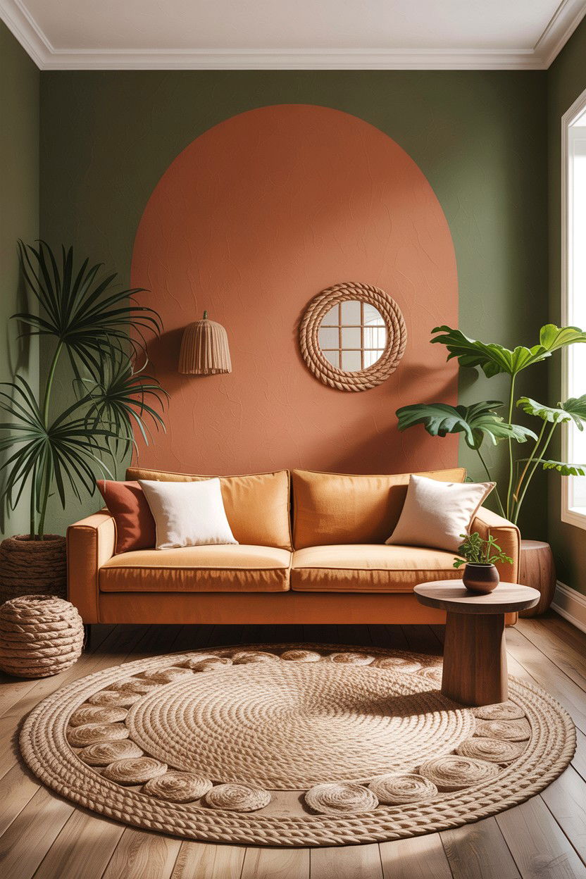 Earth tone living room - 30 gender neutral living room ideas