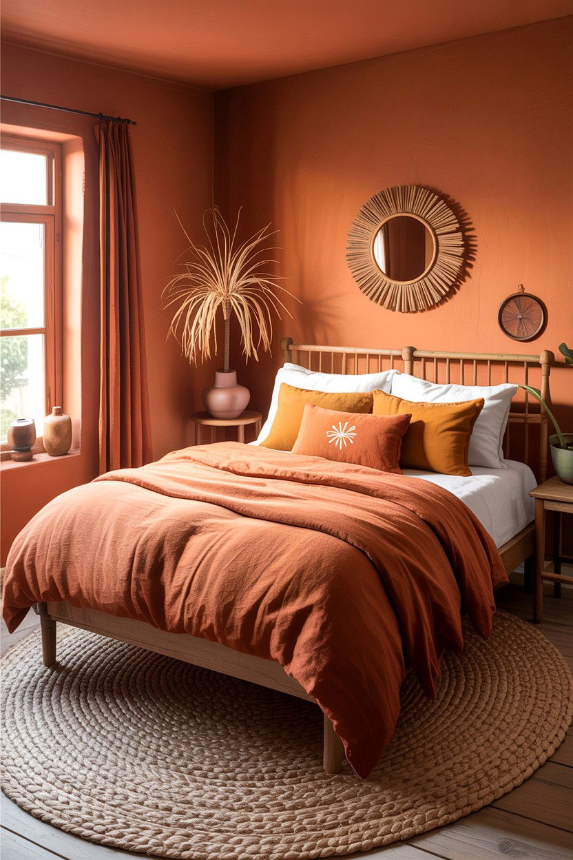 Earthy Tone Bedroom - 30 bedroom styling ideas