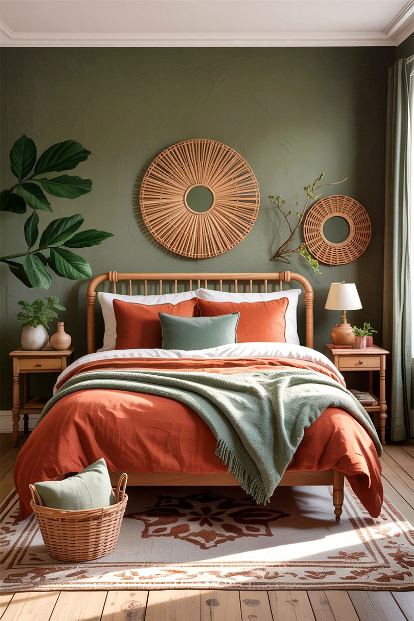 Earthy Tone Bedroom Decor - 30 first apartment bedroom ideas