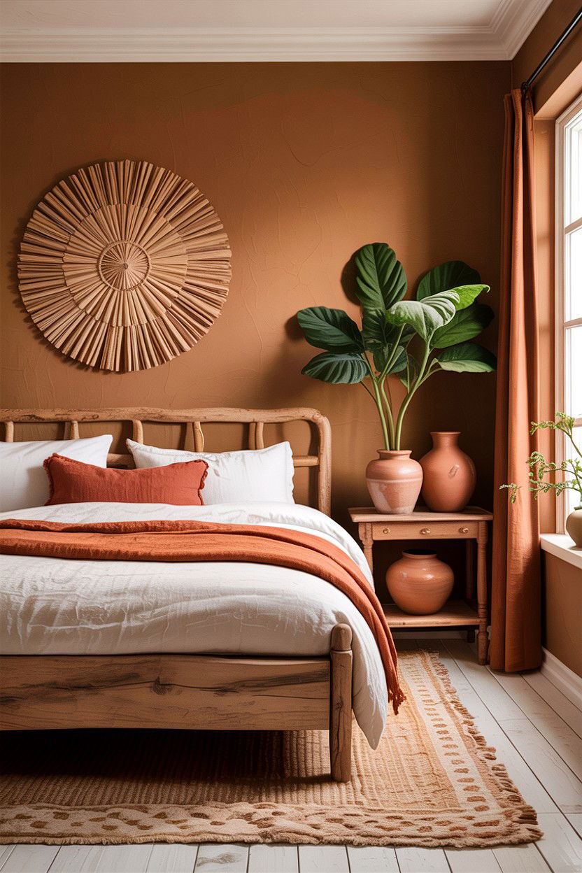 Earthy tan bedroom - 30 warm tan bedroom ideas