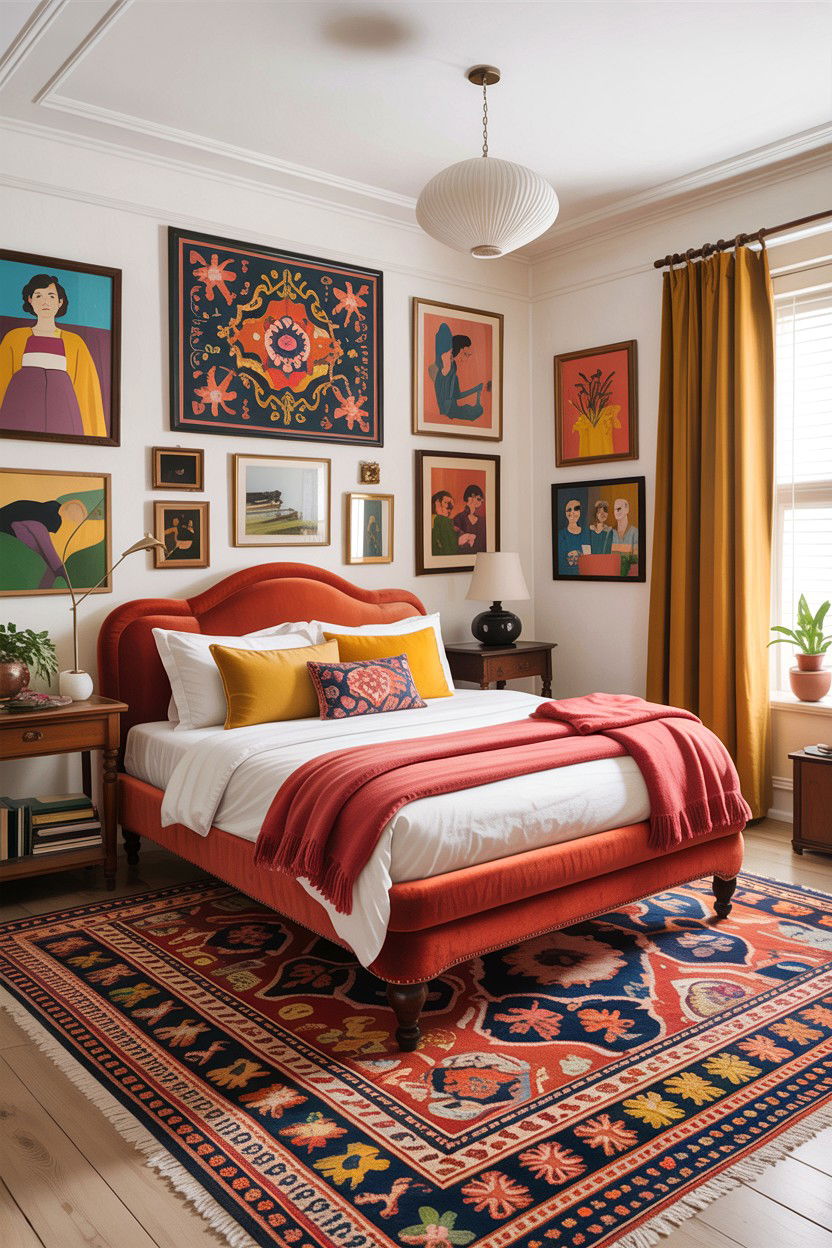 Eclectic Bedroom - 30 bedroom update ideas