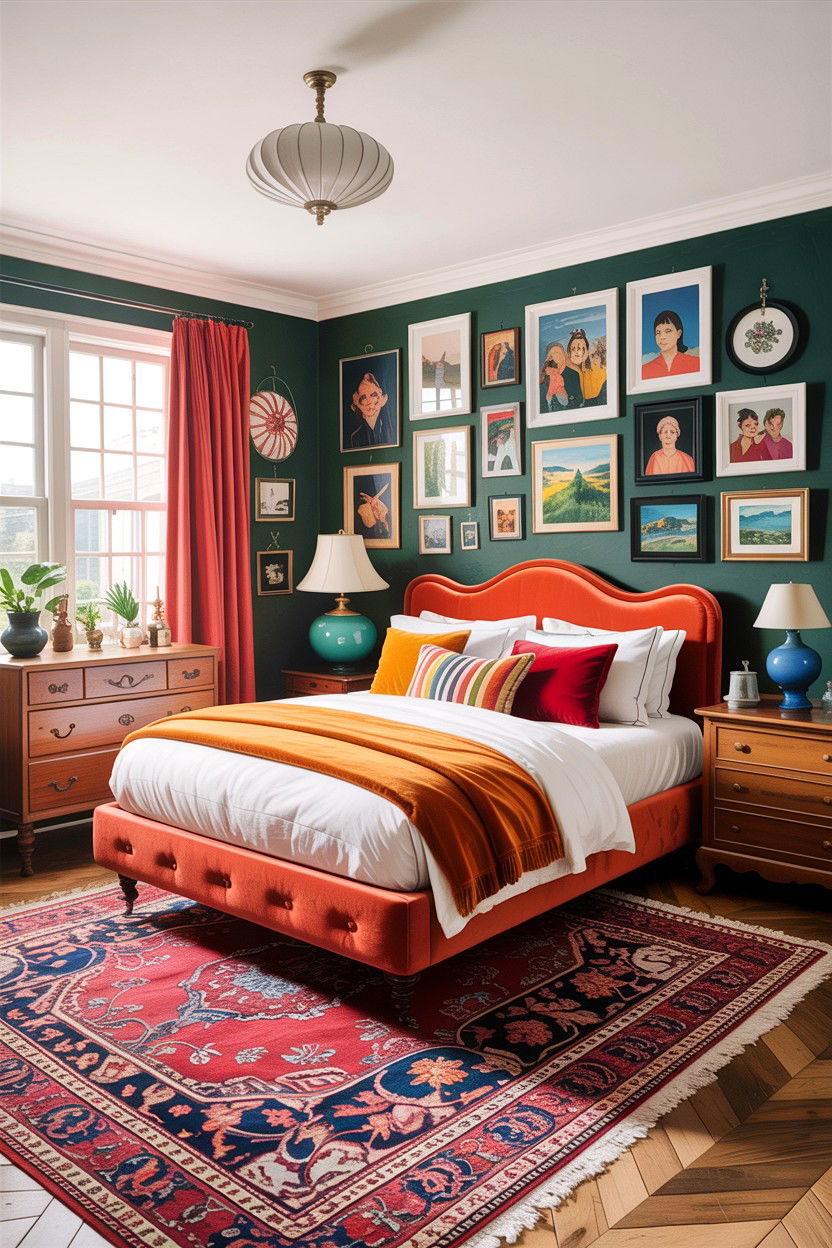 Eclectic Couple Bedroom - 30 couples bedroom ideas
