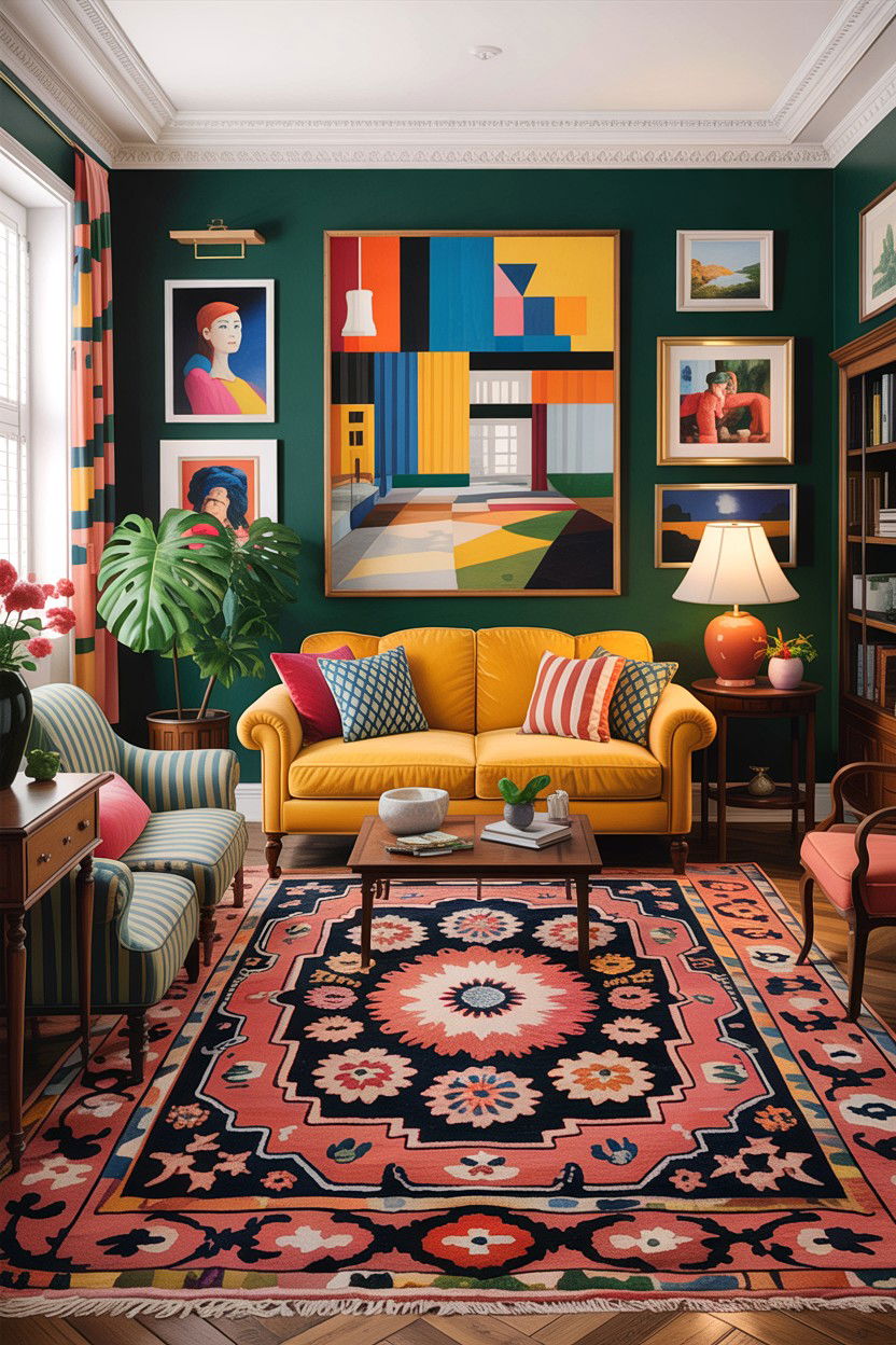 Eclectic Formal Living Room - 30 formal living room ideas