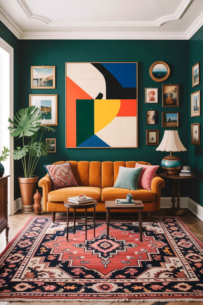 Eclectic Living Room - 30 easy living room ideas