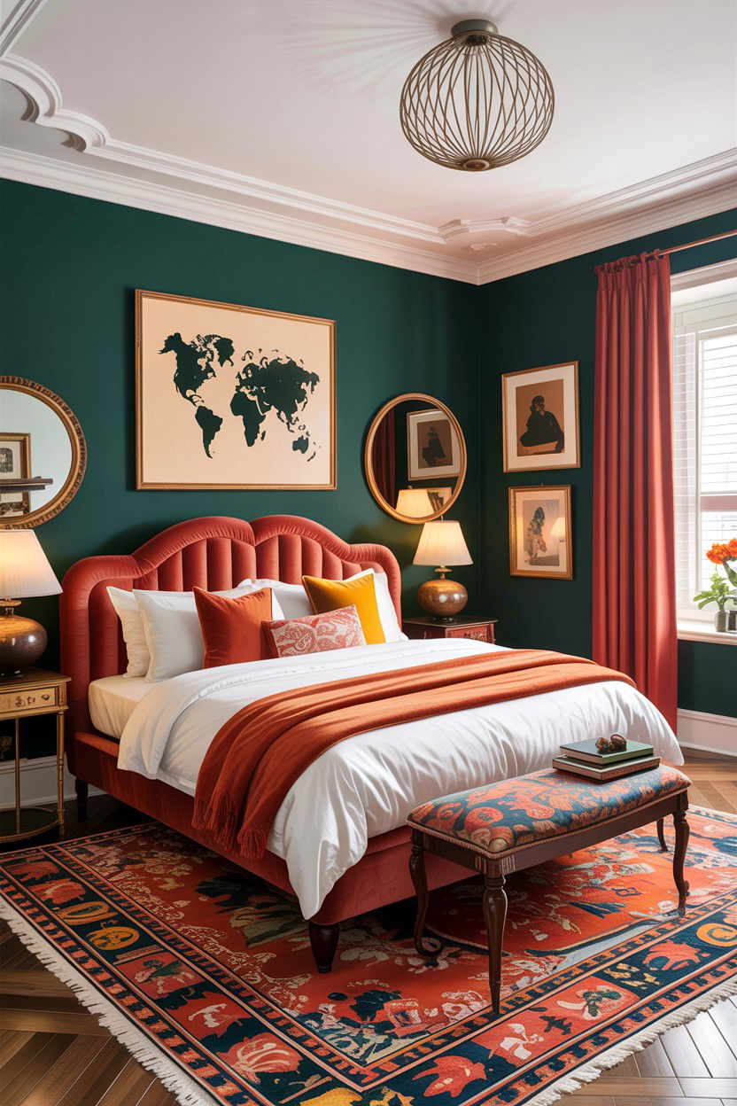 Eclectic luxury bedroom - 30 high end bedroom ideas
